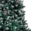 vidaXL Künstlicher Weihnachtsbaum mit 300 LEDs mit Ständer Grün 180 cm