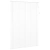 vidaXL Venetianer Jalousie Verstellbar Wei&szlig; 213 x 160 cm PVC