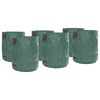 vidaXL Gartenm&uuml;lls&auml;cke 12 stk. 500 l Gr&uuml;n Polypropylen