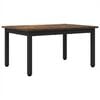 vidaXL Couchtisch R&auml;uchereiche 70 x 50 x 36 cm Holzwerkstoff
