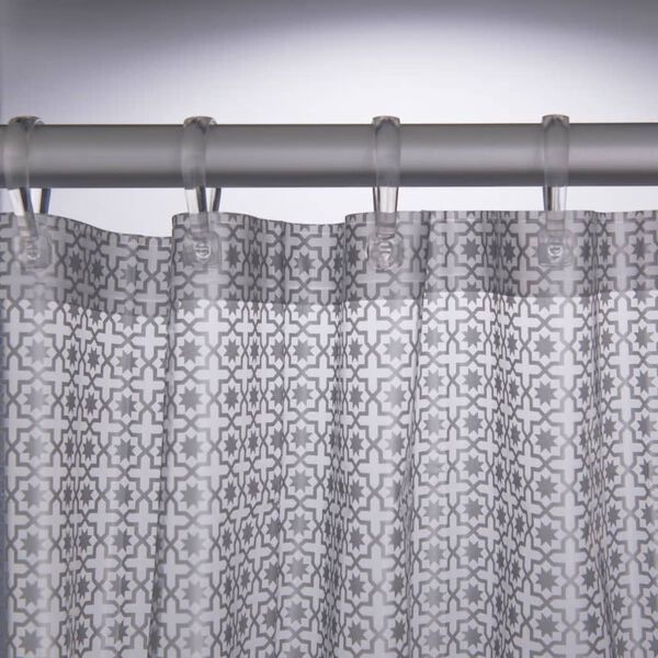 Sealskin Duschvorhang Hammam 180 cm Silber 210861318