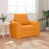 vidaXL Schlafsofa Dunkelgelb 98 x 71 x 83 cm Stoff
