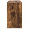 vidaXL Sideboard Ger&auml;ucherte Eiche 100 x 35 x 59 cm Holzwerkstoff