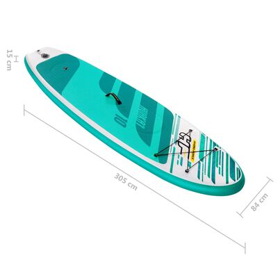 Bestway Hydro-Force Huaka’i Aufblasbares SUP Stand-Up-Paddleboard