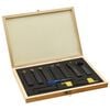 vidaXL 12-tlg. Drehmeißel-Set mit Wendeplatten 16x16 mm 100 mm