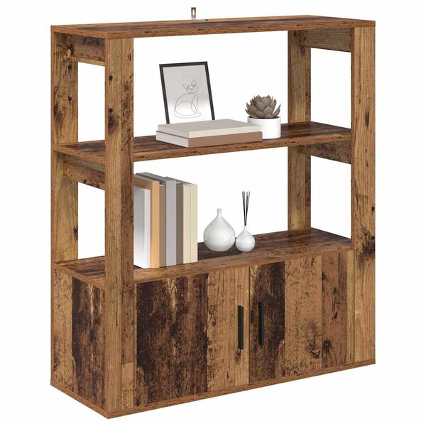 vidaXL Sideboard Altholz 30 x 80 x 90 cm Holzwerkstoff