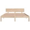 vidaXL Massivholzbett Kiefer 160x200 cm
