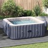 vidaXL Bodenfolie f&uuml;r Pools Hellgrau 274 x 274 x 0,1 cm Vliesstoff