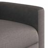 vidaXL Relaxsessel Taupe Stoff