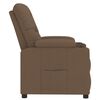 vidaXL Relaxsessel Braun Stoff