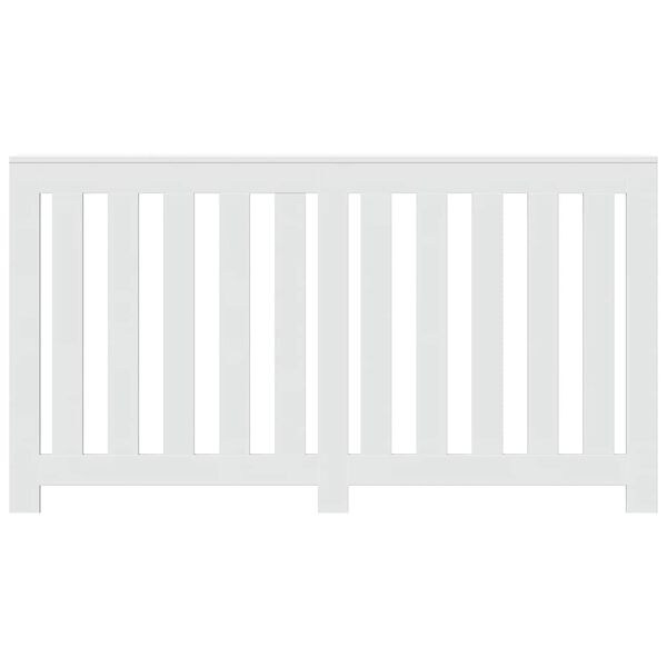 vidaXL Heizk&ouml;rperverkleidung Wei&szlig; 149x20x82 cm Holzwerkstoff