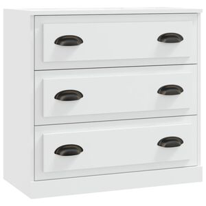 vidaXL Sideboard Wei&szlig; 70x35,5x67,5 cm Holzwerkstoff
