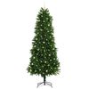 vidaXL Weihnachtsbaum mit 300 LEDs mit St&auml;nder Gr&uuml;n 240 cm PE