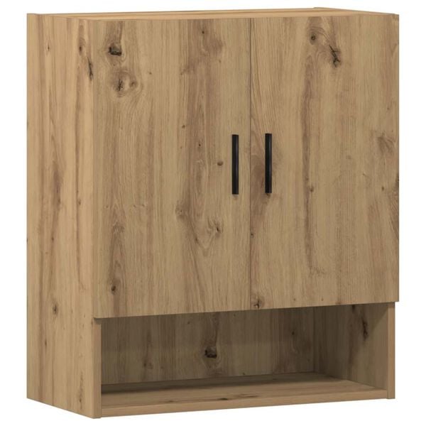 vidaXL Wandschrank Artisan-Eiche 60x31x70 cm Holzwerkstoff