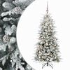 vidaXL K&uuml;nstlicher klappbarer Weihnachtsbaum 120 cm 150 LEDs