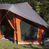 vidaXL Familien-Tipi-Zelt mit Dach Grau und Orange 508 x 470 x 300 cm