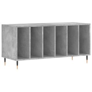 vidaXL Plattenschrank Betongrau 100x38x48 cm Holzwerkstoff