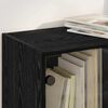 vidaXL Highboard 2 pcs Schwarz Eichen-Optik 68 x 37 x 142 cm