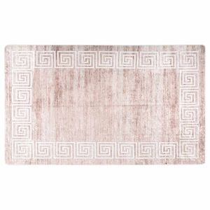 vidaXL Teppich Waschbar Beige 120x180 cm