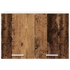 vidaXL H&auml;ngeschrank Altes Holz und Wei&szlig; 60 x 31 x 40 cm Holzwerkstoff