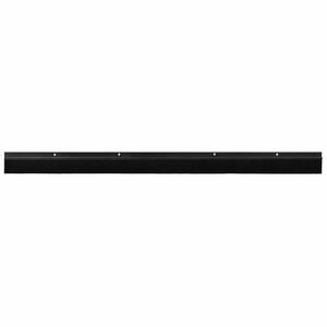 vidaXL Aufsteck T&uuml;rb&uuml;rstendichtungen 2 Stk. 100 cm Aluminiumlegierung