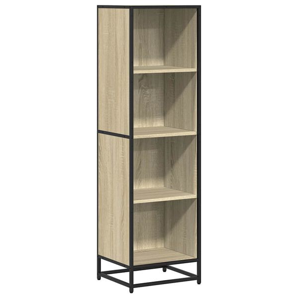 vidaXL B&uuml;cherregal Sonoma-Eiche 40x35x139 cm Holzwerkstoff