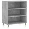 vidaXL Sideboard Betongrau 57x35x70 cm Holzwerkstoff