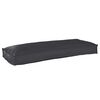 vidaXL Kissen Oxford-Stoff Schwarz 100 x 40 x 8 cm