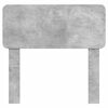 vidaXL Kopfteil Beton Grau 75 cm Holzwerkstoff