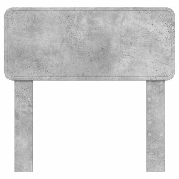 vidaXL Kopfteil Beton Grau 75 cm Holzwerkstoff