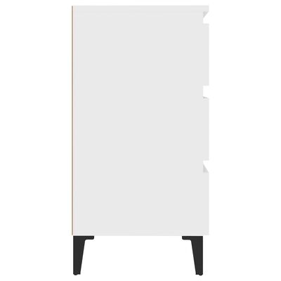 vidaXL Sideboard Weiß 60x35x69 cm Holzwerkstoff
