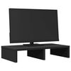 vidaXL Monitorst&auml;nder Schwarz 50x27x10 cm Holzwerkstoff
