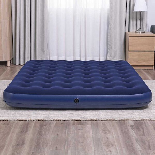 Best Way Luftbett Blau 203 x 152 x 22 cm PVC