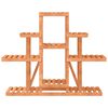 vidaXL Blumenständer 110x25x96 cm Massivholz Tanne