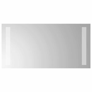 vidaXL LED-Badezimmerspiegel Transparent 40 x 20 cm Geh&auml;rtetes Glas