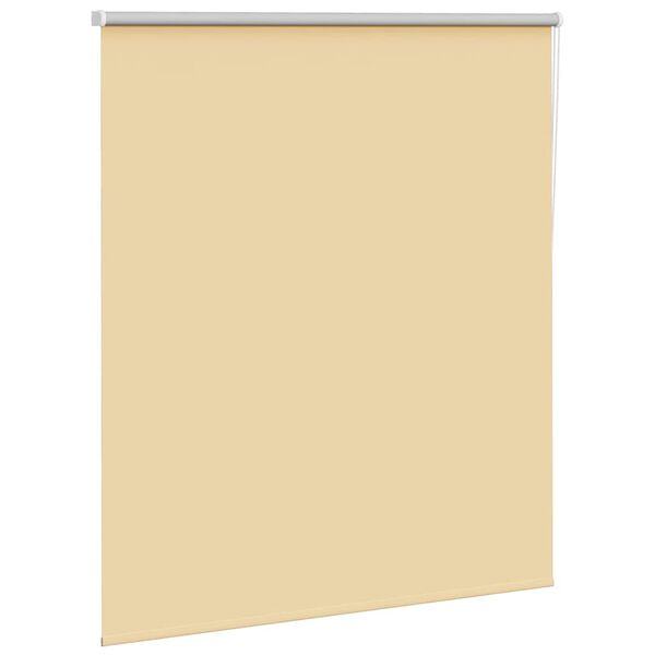 vidaXL Verdunkelungsrollo Beige 130x130 cm Stoffbreite 126,6 cm