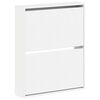 vidaXL Wandmontierter Schuhschrank DELFT 71 x 17 x 86 cm Holzwerkstoff