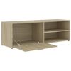 vidaXL TV-Schrank Sonoma-Eiche 120x34x37 cm Holzwerkstoff
