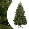 vidaXL K&uuml;nstlicher Weihnachtsbaum Klappbar mit St&auml;nder Gr&uuml;n 270 cm
