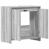 vidaXL Badschrank Grau Sonoma 60x33x61 cm Holzwerkstoff