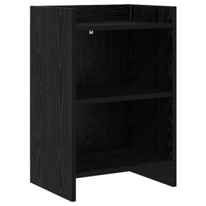 vidaXL Nachttische Schwarze Eiche 40 x 30 x 60 cm Holzwerkstoff