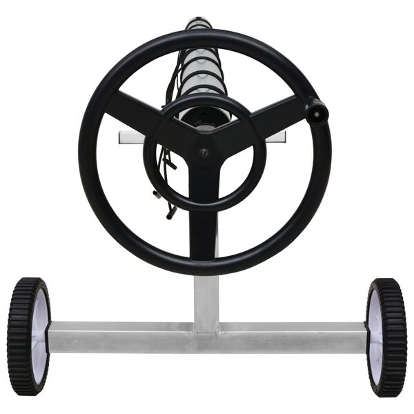 vidaXL Aufrollvorrichtung für Poolplane Edelstahlbasis