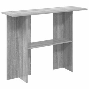 vidaXL Konsolentisch Graues Sonoma 100 x 30 x 75 cm Holzwerkstoff