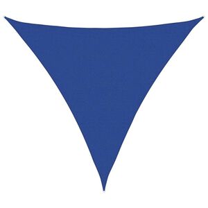 vidaXL Sonnensegel 160 g/m&sup2; Dreieckig Blau 6x6x6 m HDPE