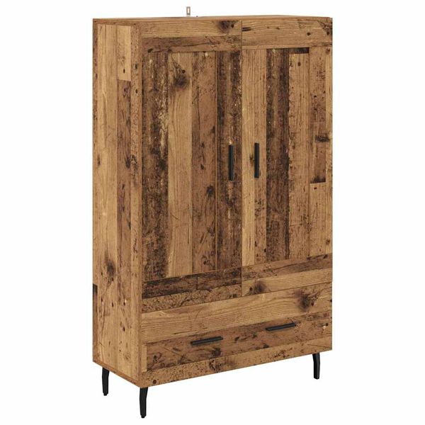 vidaXL Highboard Altholz 69,5 x 31 x 115 cm Holzwerkstoff