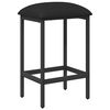 vidaXL Barhocker Schwarz 40 x 32 x 64 cm Holzwerkstoff