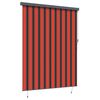 vidaXL Rollo Orange und Braun 200 x 250 cm Stoff und Aluminium