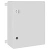 vidaXL Steuerungsschrank Grau 47 x 17,5 x 50 cm ABS Kunststoff