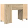 vidaXL Schreibtisch Sonoma-Eiche 120x42x76 cm Holzwerkstoff