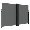 vidaXL Seitenmarkise Ausziehbar Anthrazit 160x1200 cm